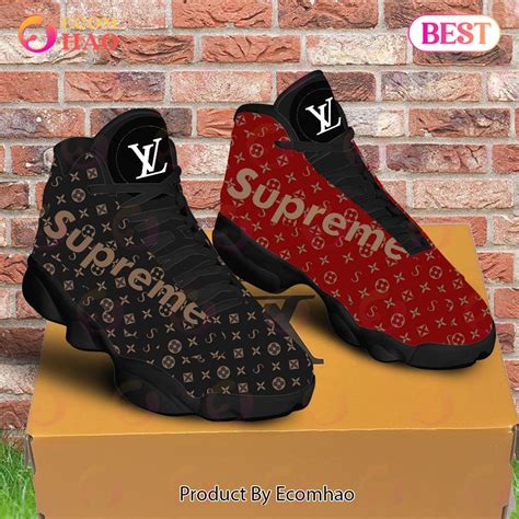 supreme louis vuitton baule|louis vuitton supreme shoes.